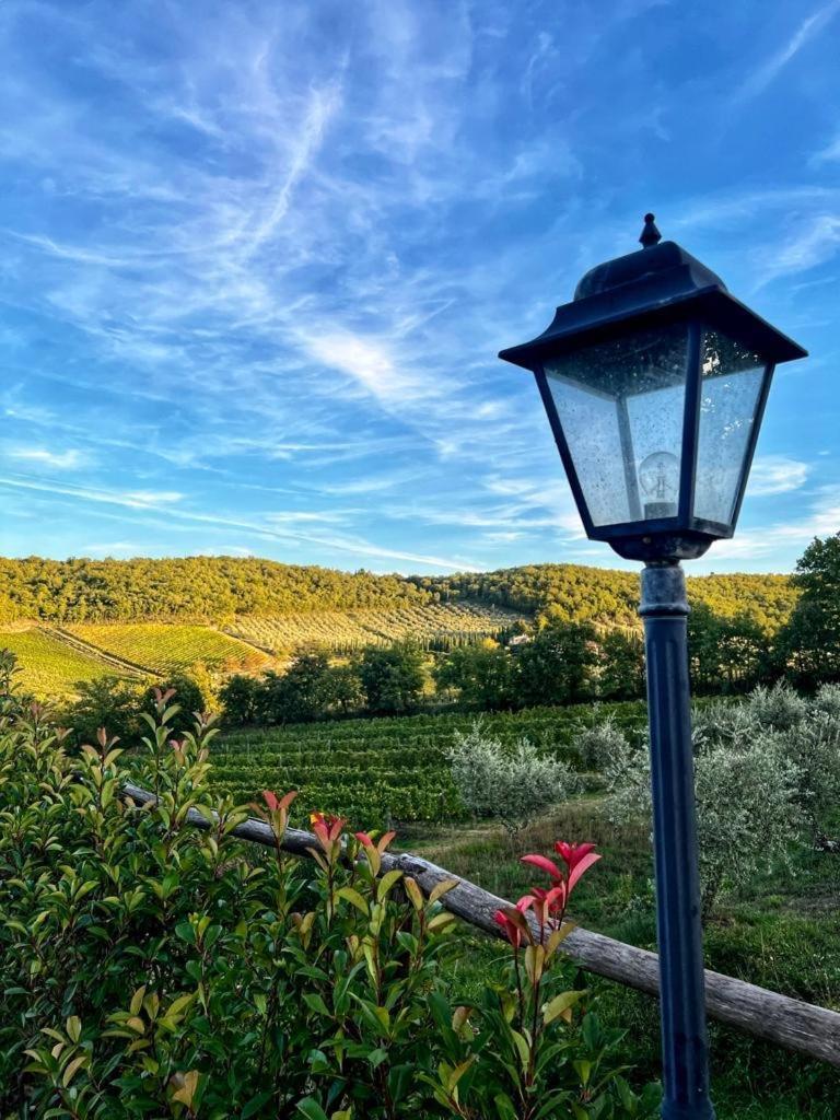Locanda Podere Le Vigne ราดดา อิน เคียนติ ภายนอก รูปภาพ